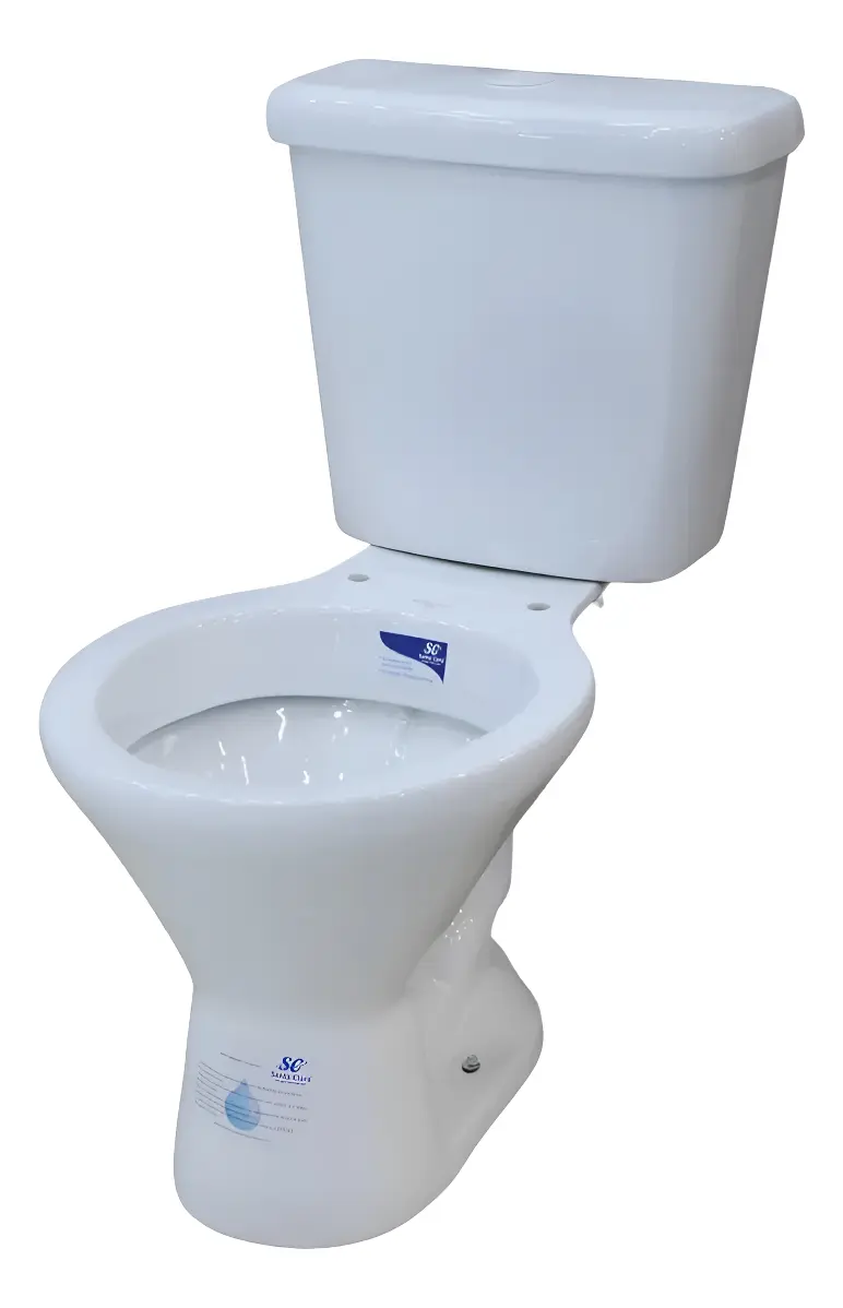 Bacia Vaso Acoplado + Caixa Santa Clara Araxa Branco