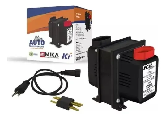 Transformador energia 1000va Bivolt 110 Para 220v E 220 Para 110v