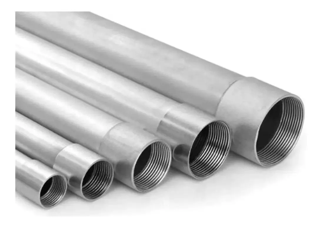 Tubo Galvanizado Condulete Zincado Leve E Conexões