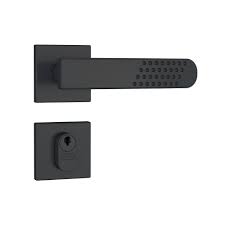 Fechadura Externa 803/21 Roseta Quadrada Preto Fosco – Stam