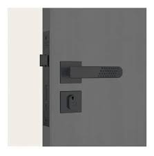 Fechadura Externa 803/21 Roseta Quadrada Preto Fosco – Stam